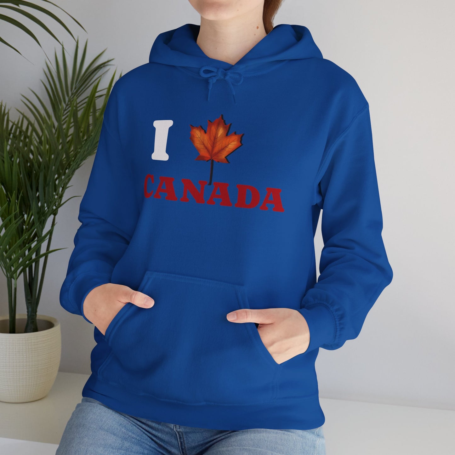 I Love Canada Hoodie
