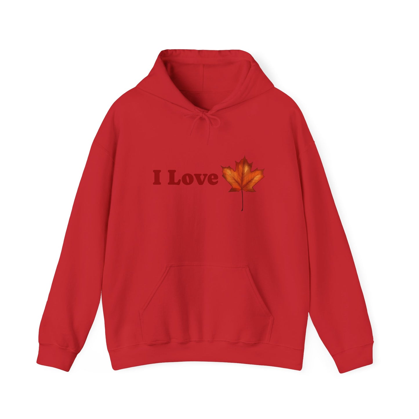 I Love Canada Hoodie - Unisex Heavy Blend™ Sweatshirt