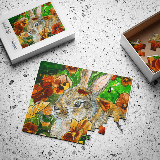 Kids Puzzle Bunny Garden 30-Piece