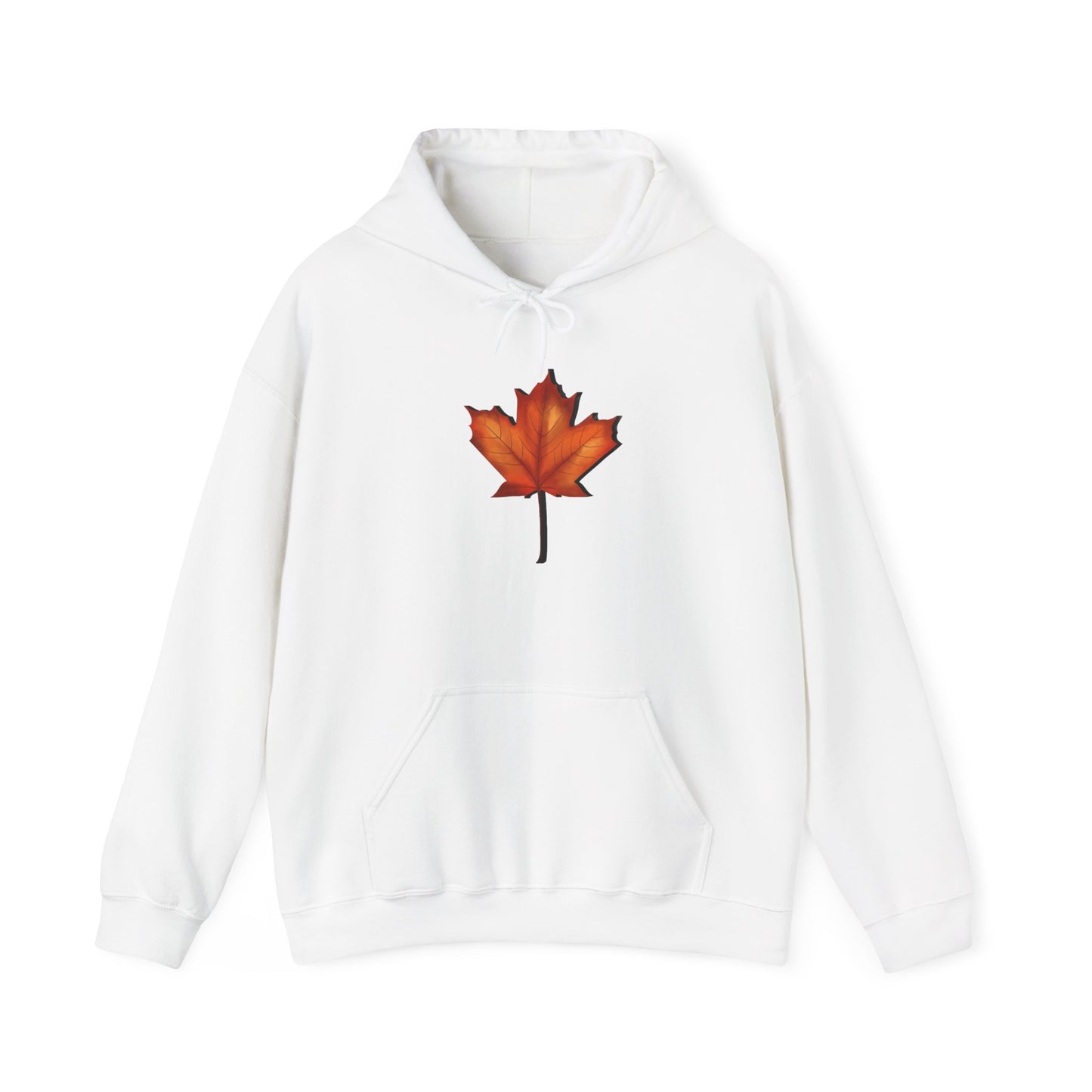 3D Autumn Leaf Unisex Hoodie, Cozy Fall Sweatshirt, Harvest Season Gift, Comfortable Sweatshirt, Outdoor Style, Perfect for Thanksgiving