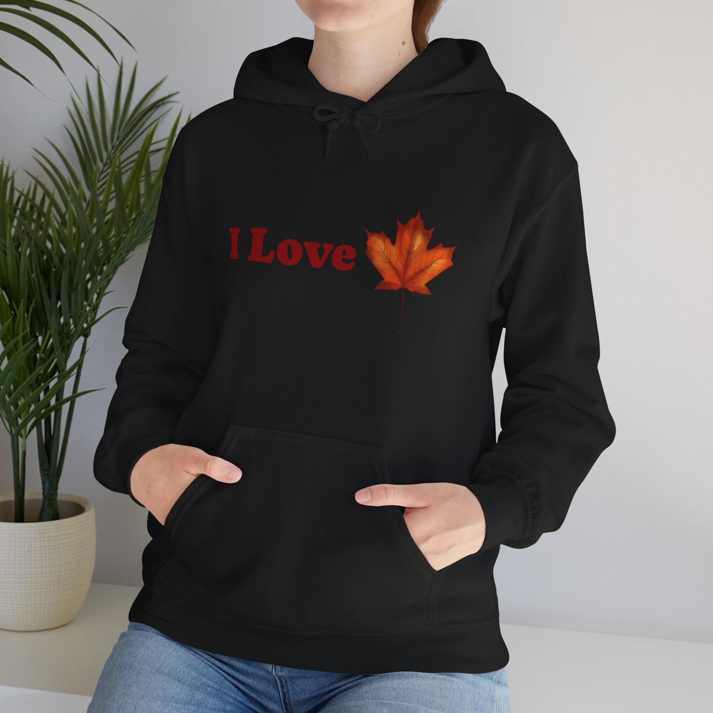 I Love Canada Hoodie - Unisex Heavy Blend™ Sweatshirt