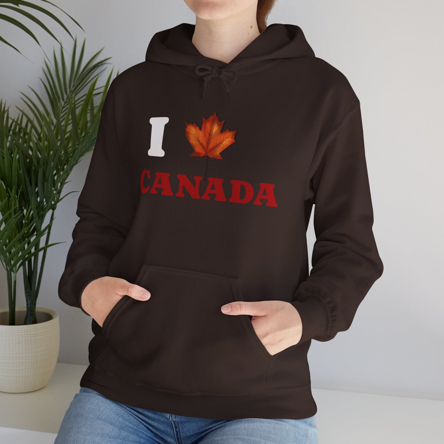 I Love Canada Hoodie