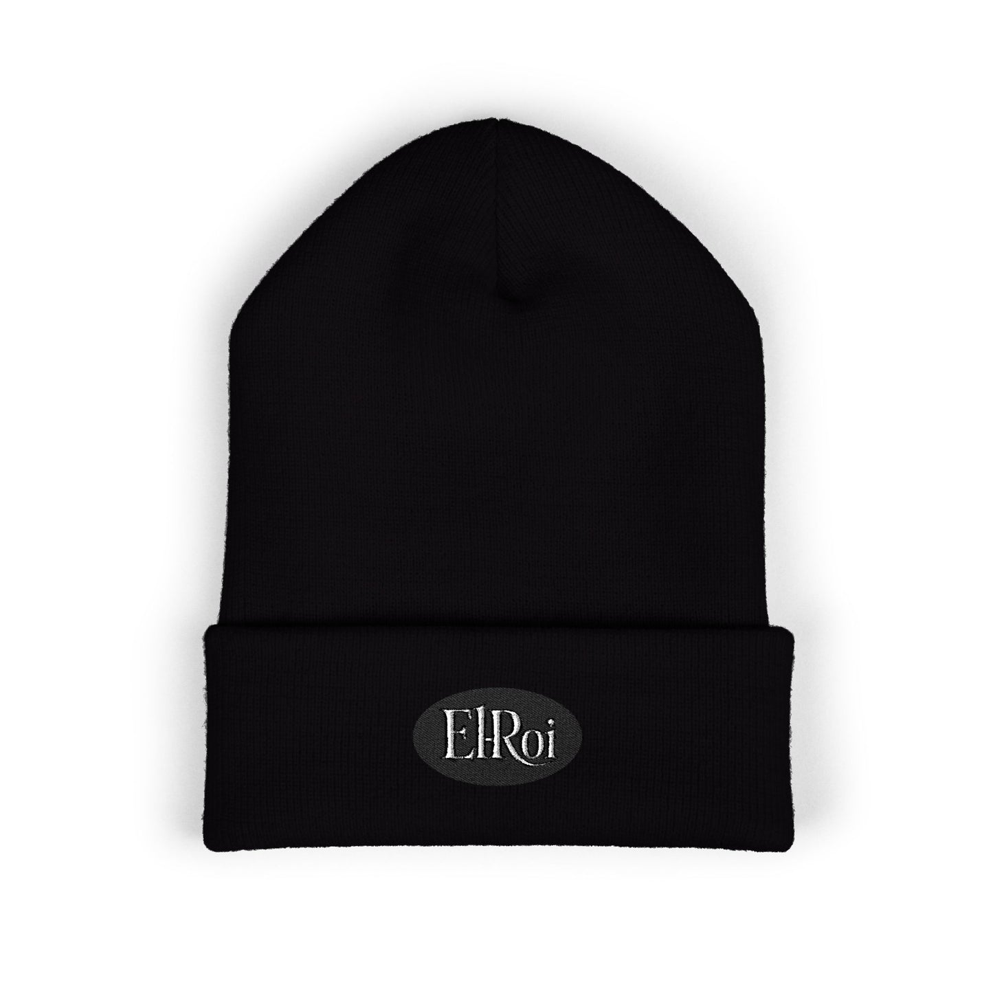 Stylish Embroidered Cuffed Beanie for Everyday Wear