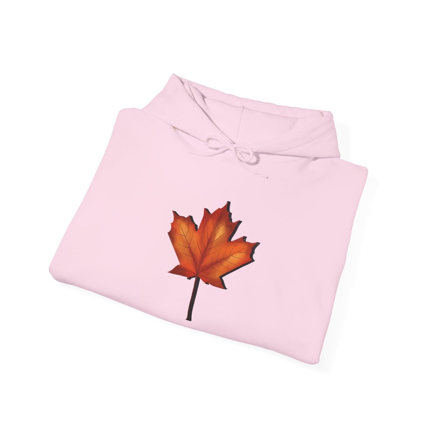 3D Autumn Leaf Unisex Hoodie, Cozy Fall Sweatshirt, Harvest Season Gift, Comfortable Sweatshirt, Outdoor Style, Perfect for Thanksgiving