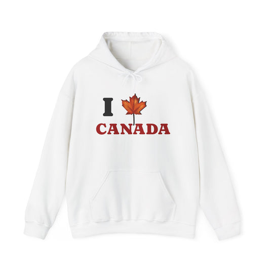 I Love Canada Hoodie