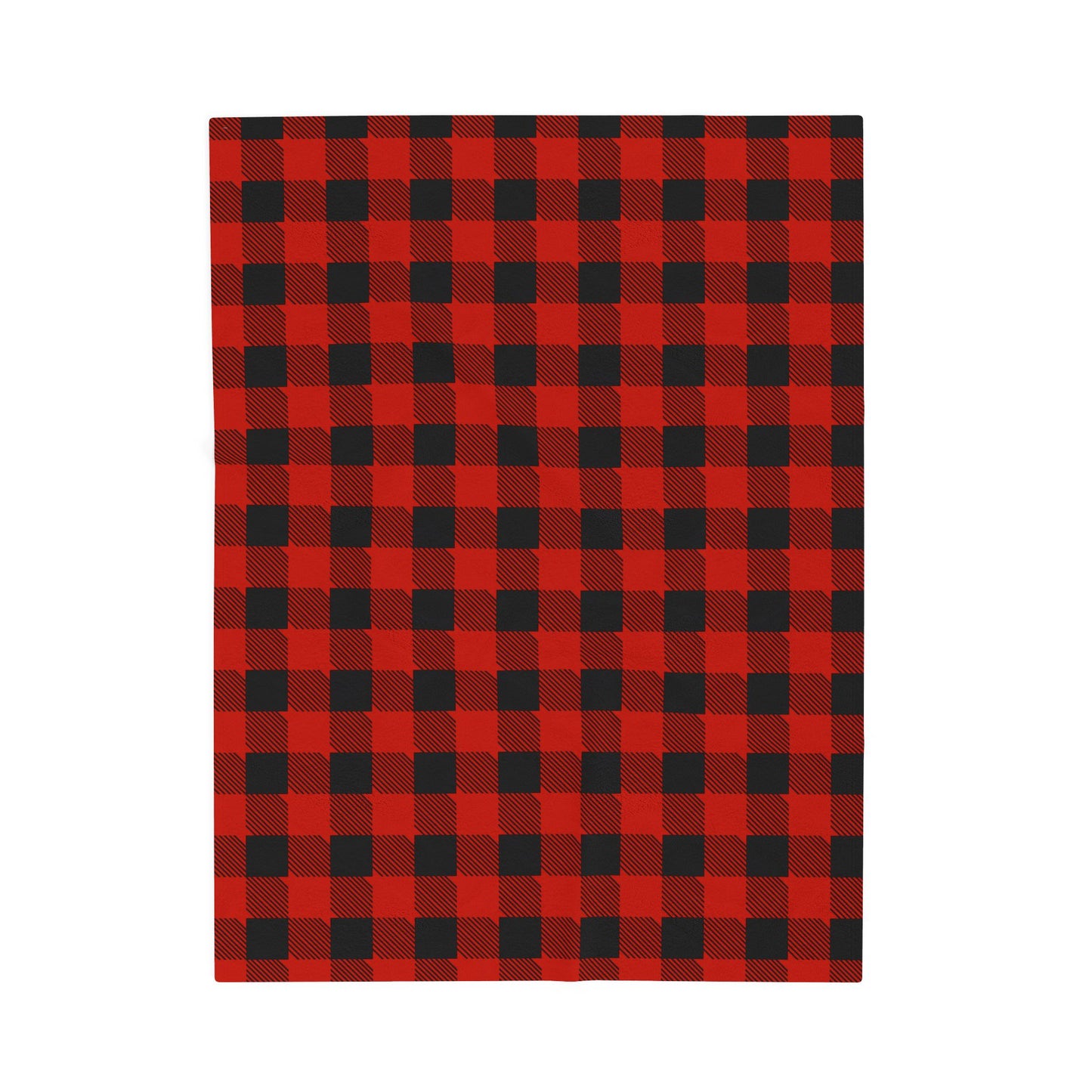 Cozy Plaid Velveteen Plush Blanket - Perfect for Winter Nights