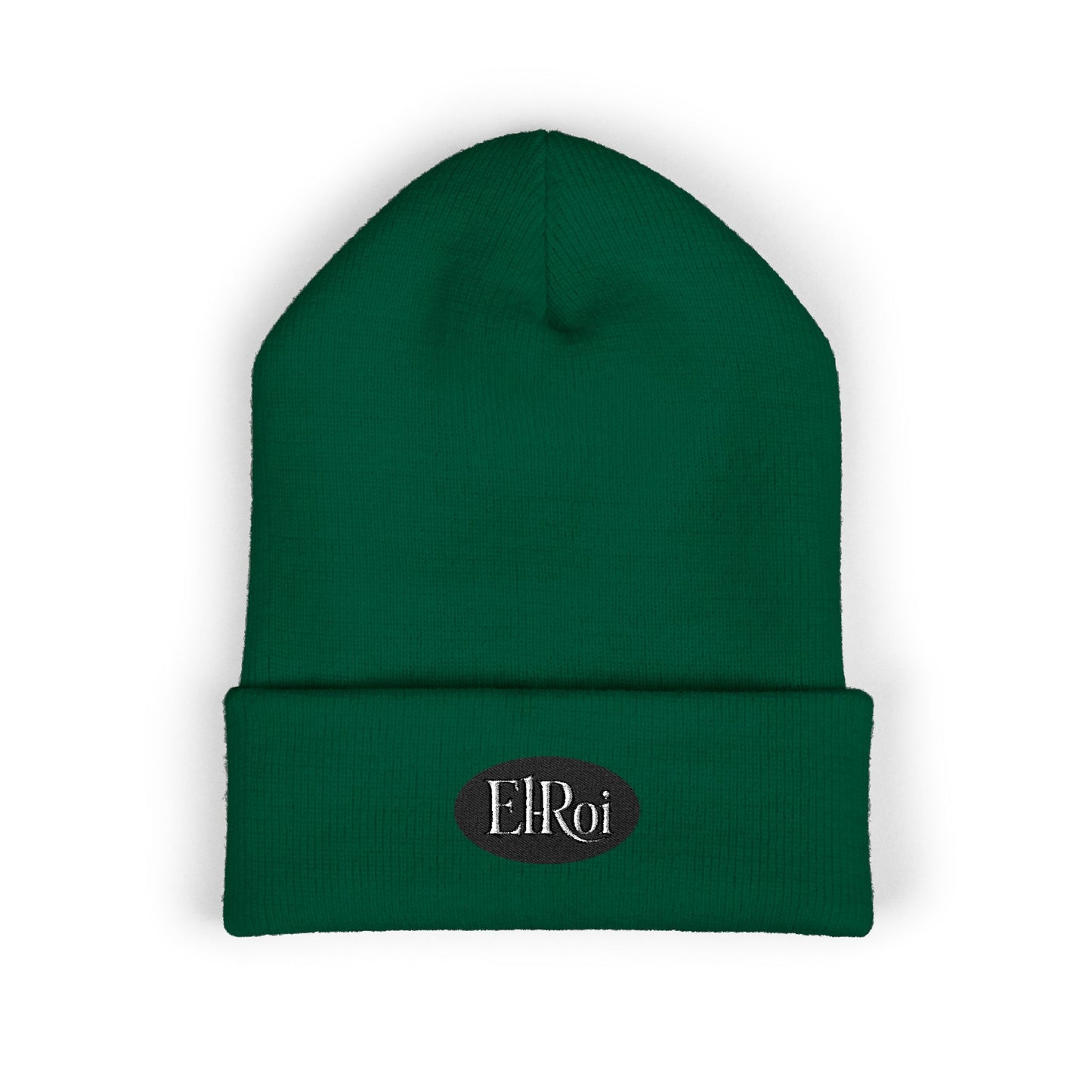 Stylish Embroidered Cuffed Beanie for Everyday Wear
