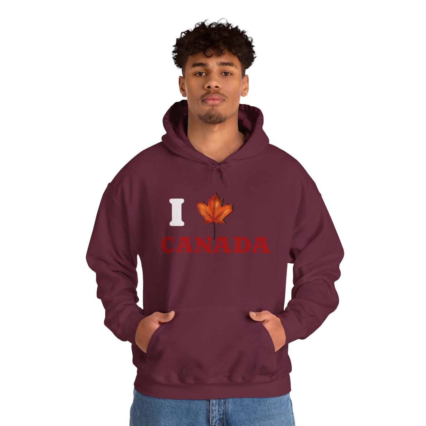 I Love Canada Hoodie