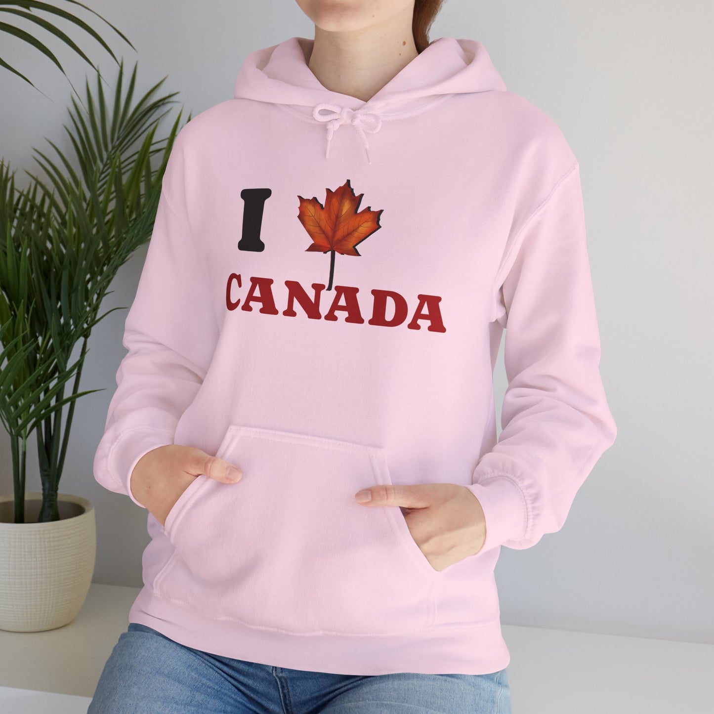 I Love Canada Hoodie