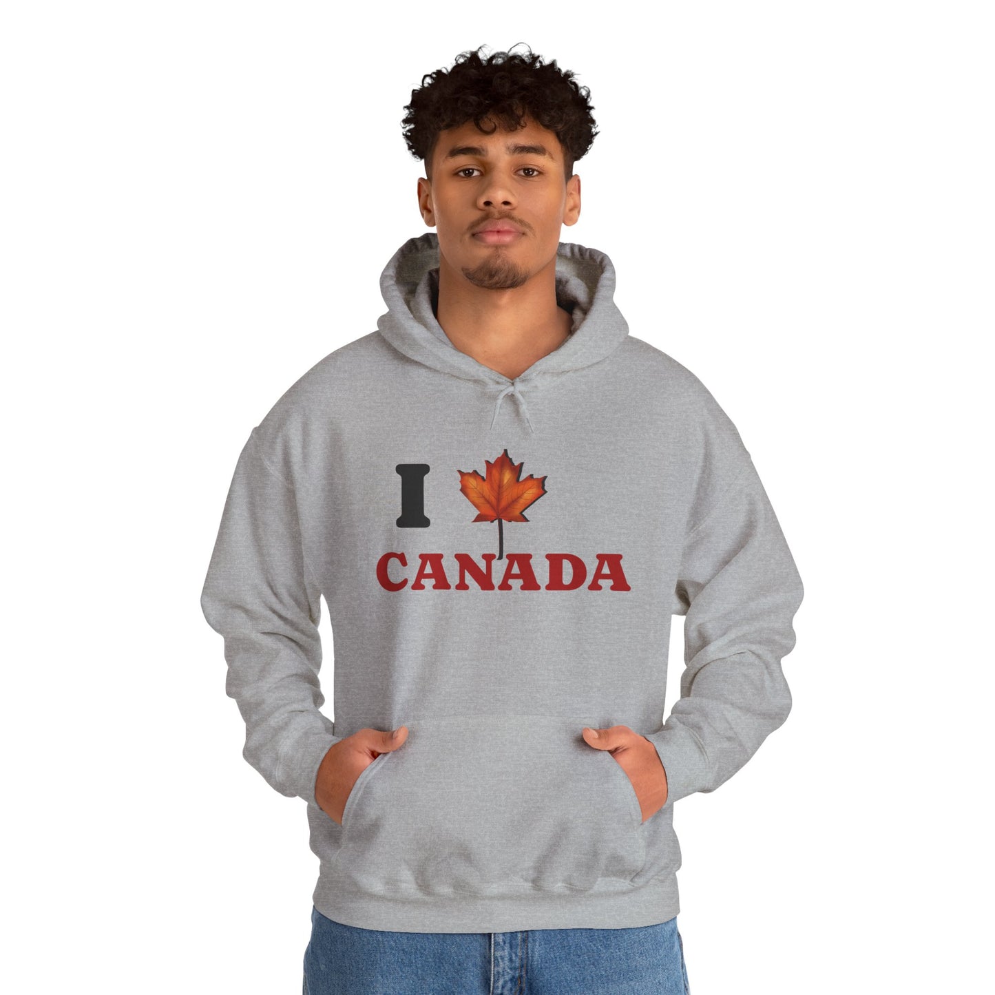 I Love Canada Hoodie