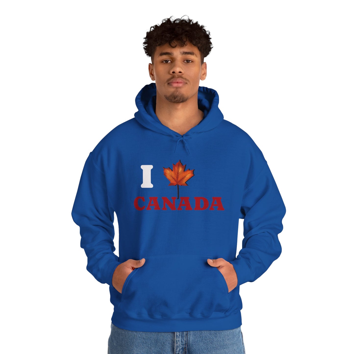 I Love Canada Hoodie