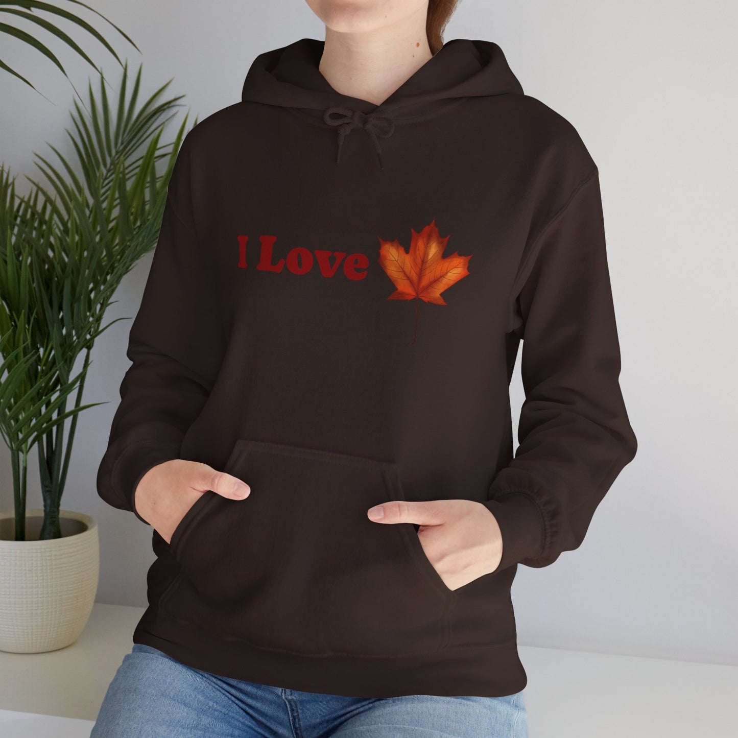 I Love Canada Hoodie - Unisex Heavy Blend™ Sweatshirt