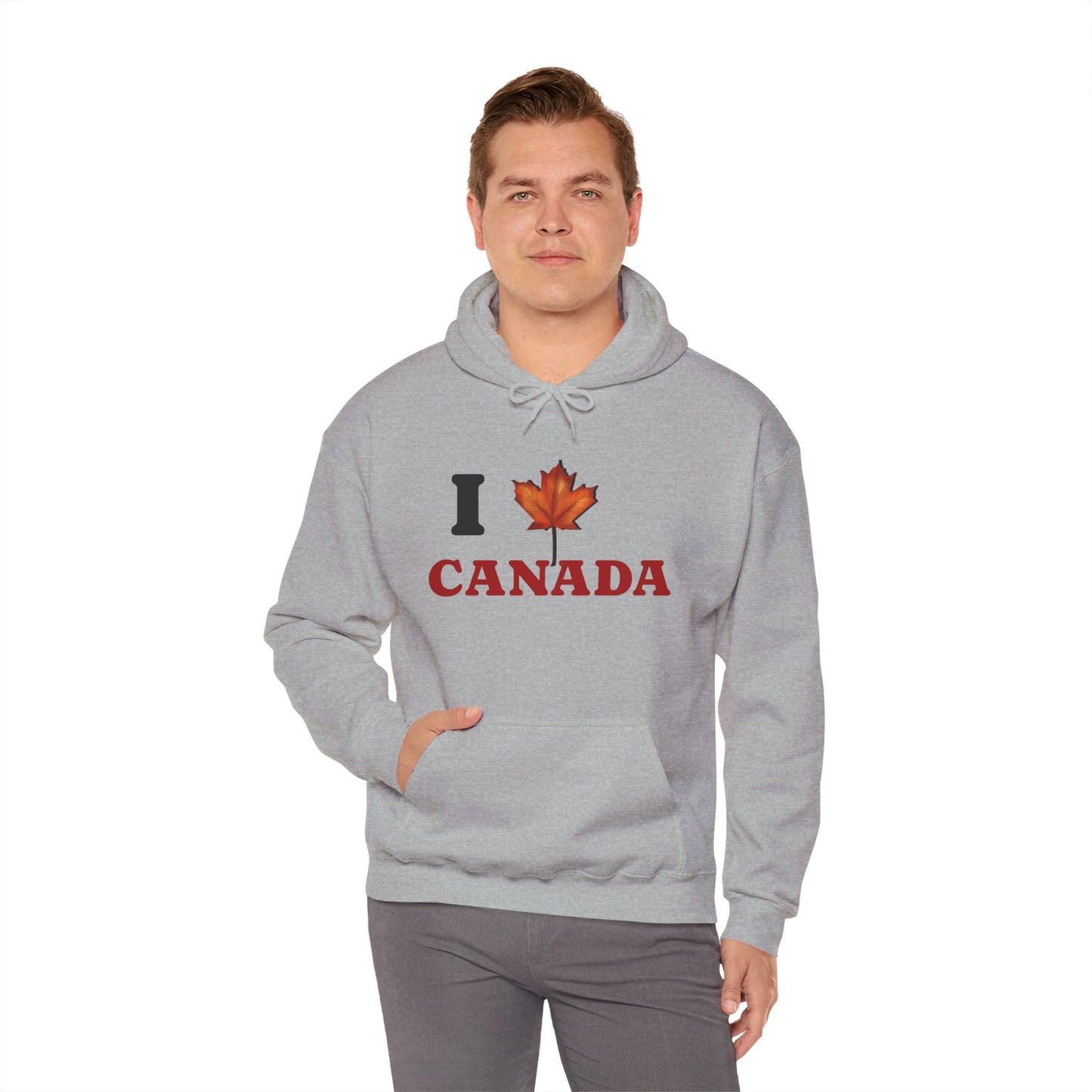 I Love Canada Hoodie