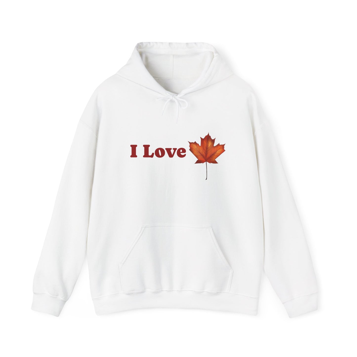 I Love Canada Hoodie - Unisex Heavy Blend™ Sweatshirt