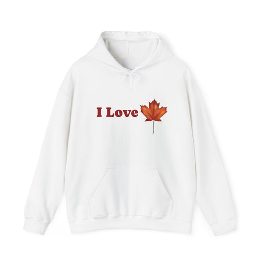 I Love Canada Hoodie - Unisex Heavy Blend™ Sweatshirt