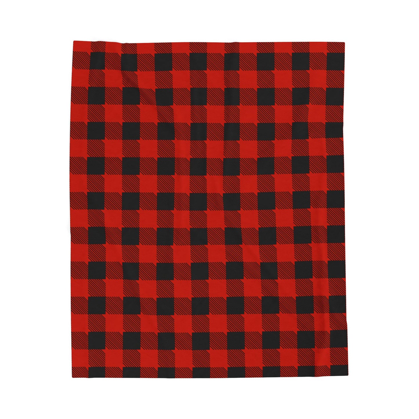 Cozy Plaid Velveteen Plush Blanket - Perfect for Winter Nights