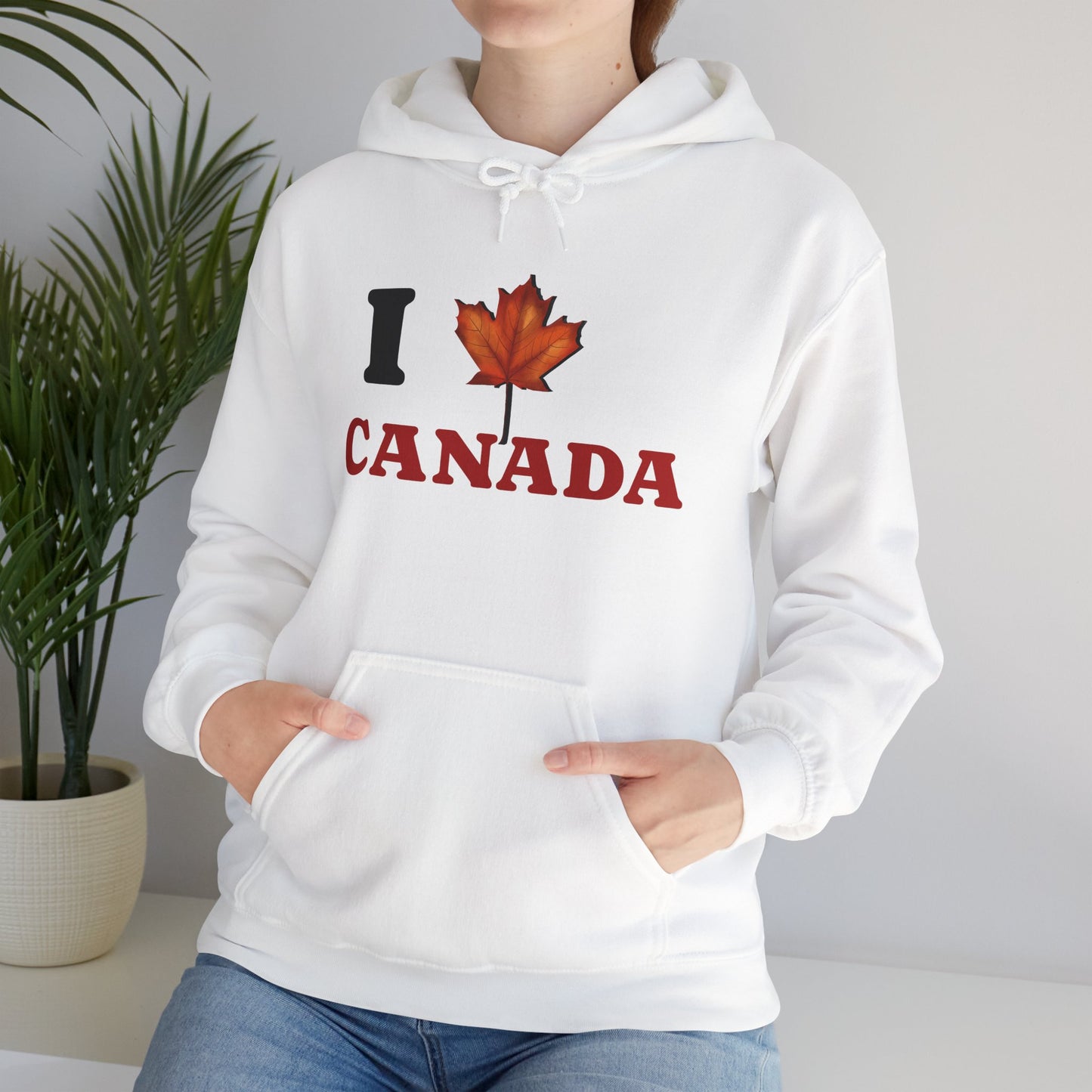 I Love Canada Hoodie