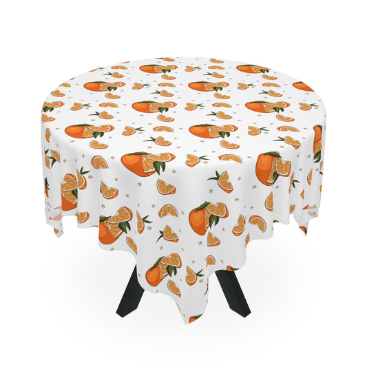 Citrus Fruit Tablecloth - Bright & Cheerful Dining Decor for Seasonal Celebrations