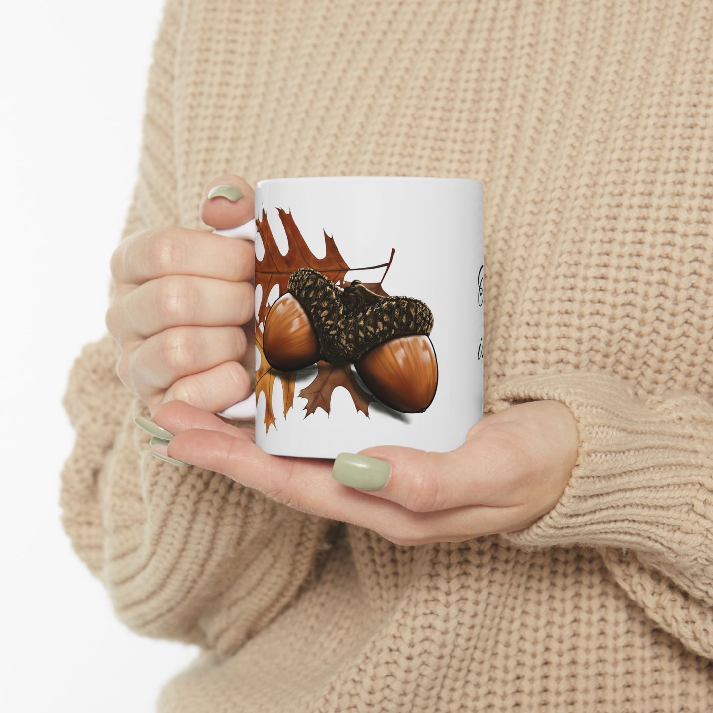 Autumn Leaves Ceramic Mug | Fall Coffee Cup, Pumpkin Spice Lover Gift, Thanksgiving Kitchen Decor, Cozy Hot Beverage Container, [...]